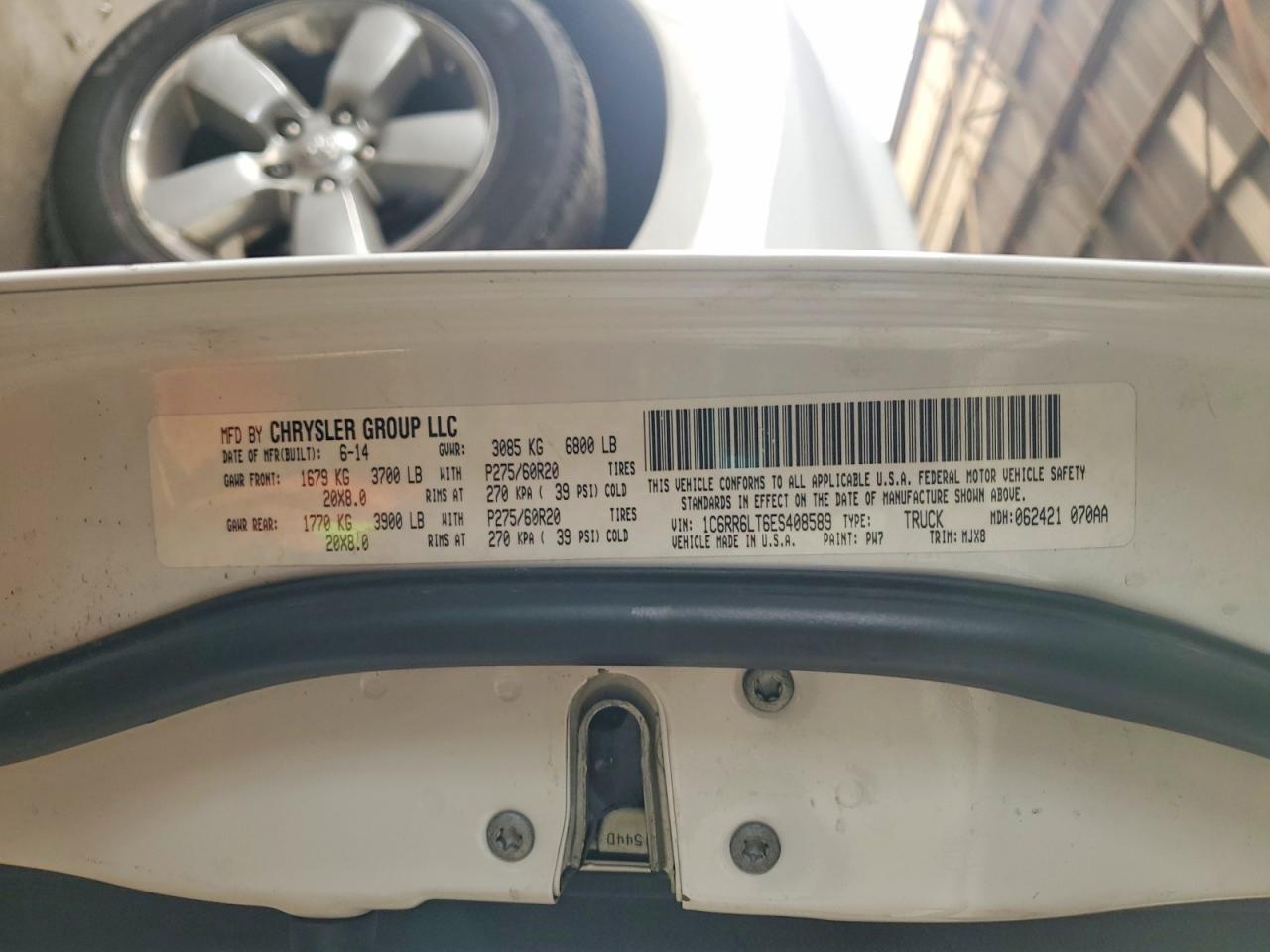 2014 Dodge RAM 1500 SLT