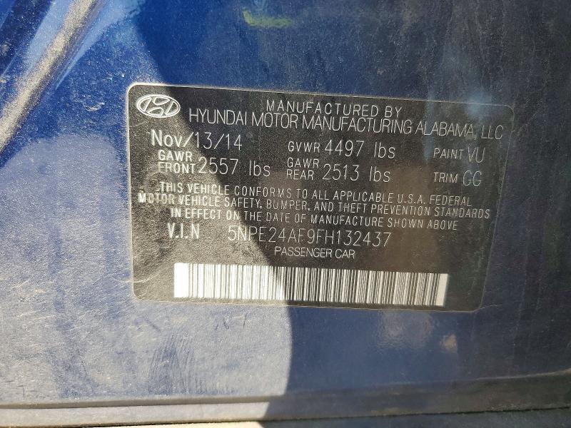 2015 Hyundai Sonata se