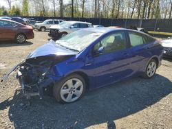 Toyota Prius salvage cars for sale: 2016 Toyota Prius Hybrid