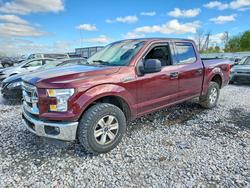 Ford salvage cars for sale: 2015 Ford F150 Supercrew