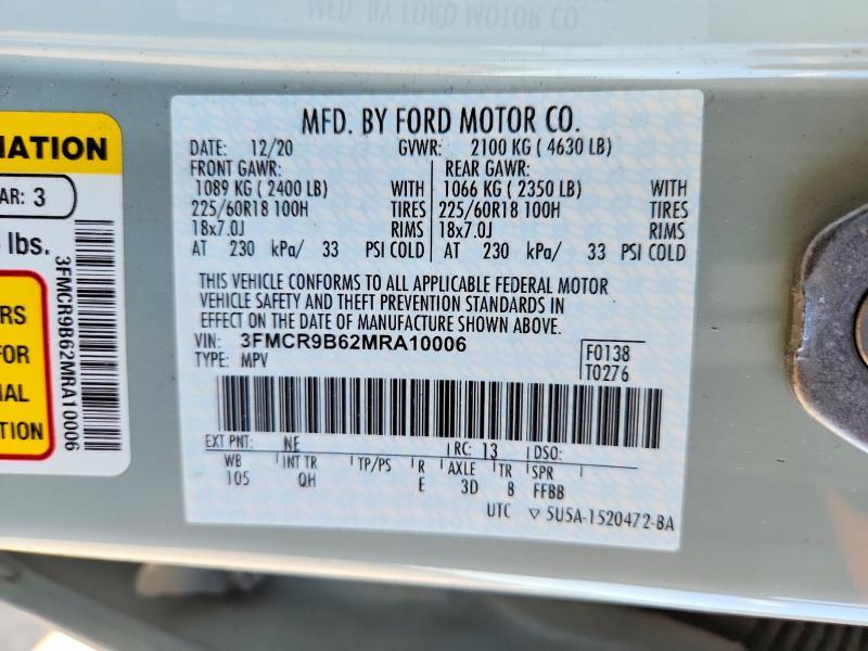 2021 Ford Bronco Sport big Bend