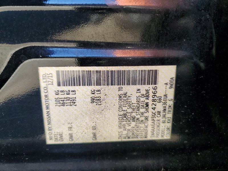 2016 Nissan Maxima Platinum