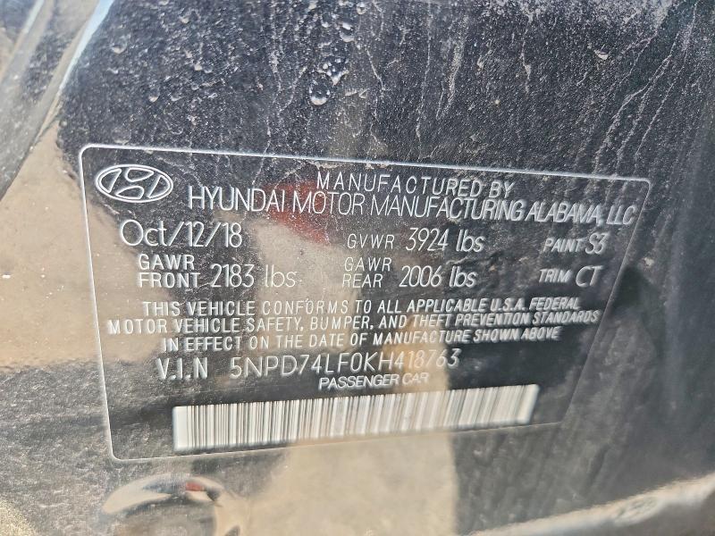 2019 Hyundai Elantra se