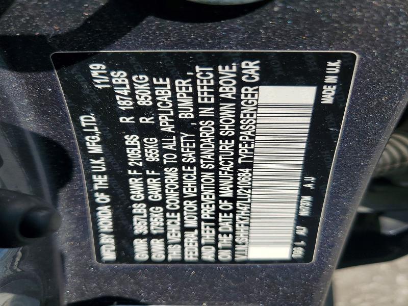 2020 Honda Civic Sport