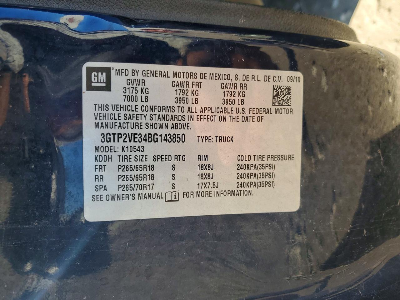 2011 GMC Sierra K1500 SLE