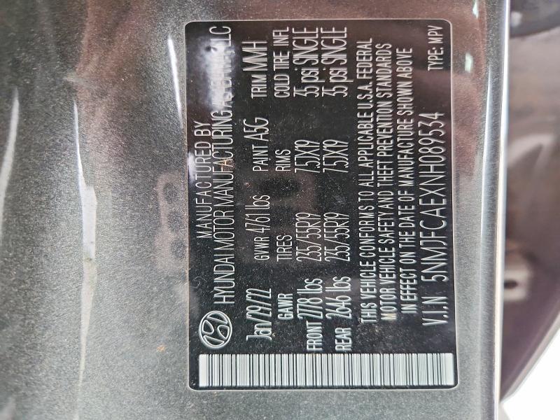 2022 Hyundai Tucson sel