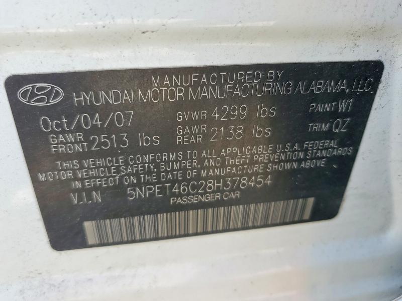 2008 Hyundai Sonata gls