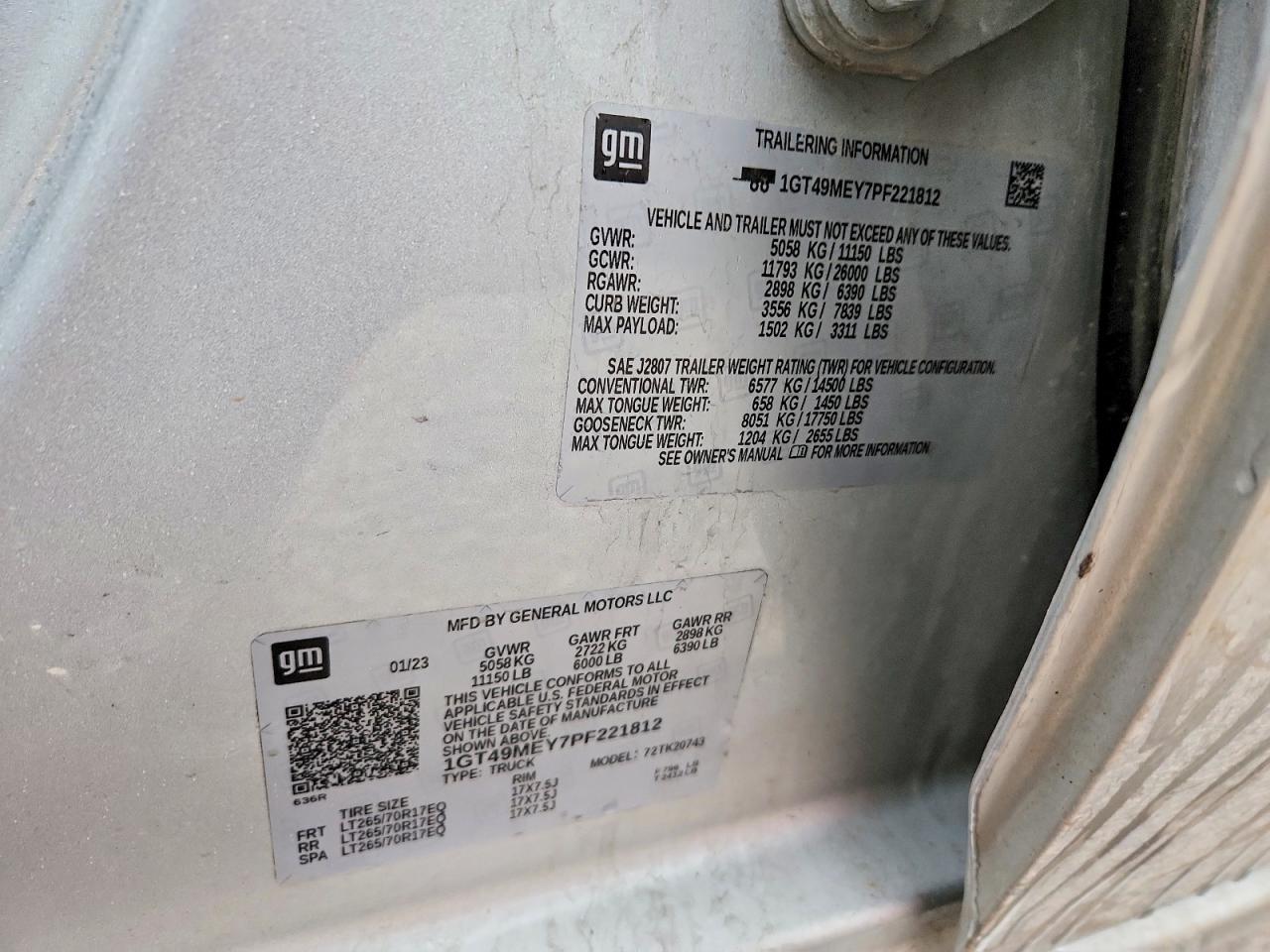 2023 GMC Sierra K2500 SLE