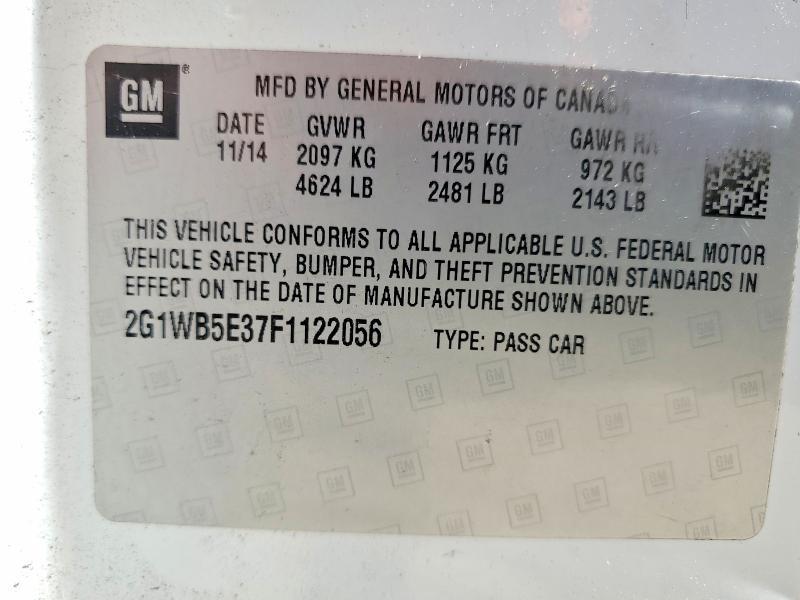 2015 Chevrolet Impala Limited lt