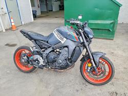 Salvage motorcycles for sale at Hillsborough, NJ auction: 2021 Yama MT09