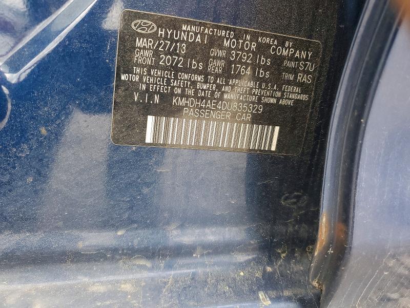2013 Hyundai Elantra gls