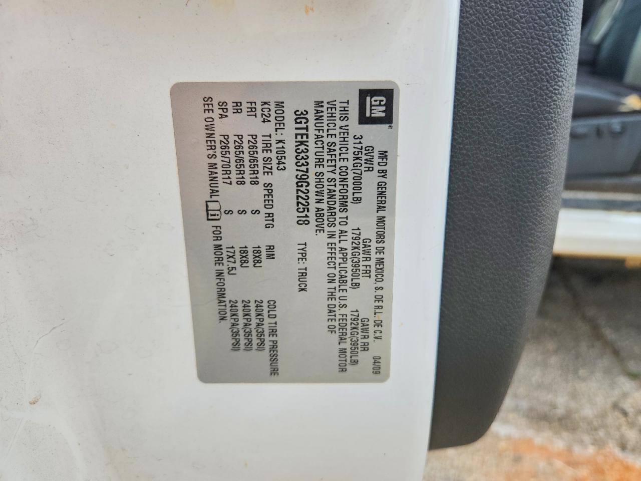 2009 GMC Sierra K1500 SLT