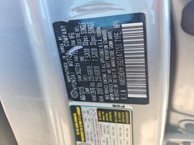 2016 Hyundai Santa fe se