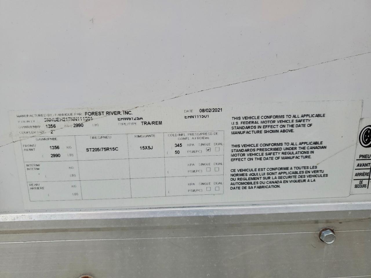 2022 Foresriver 2022 Forest River Enclosed Cargo Trailer