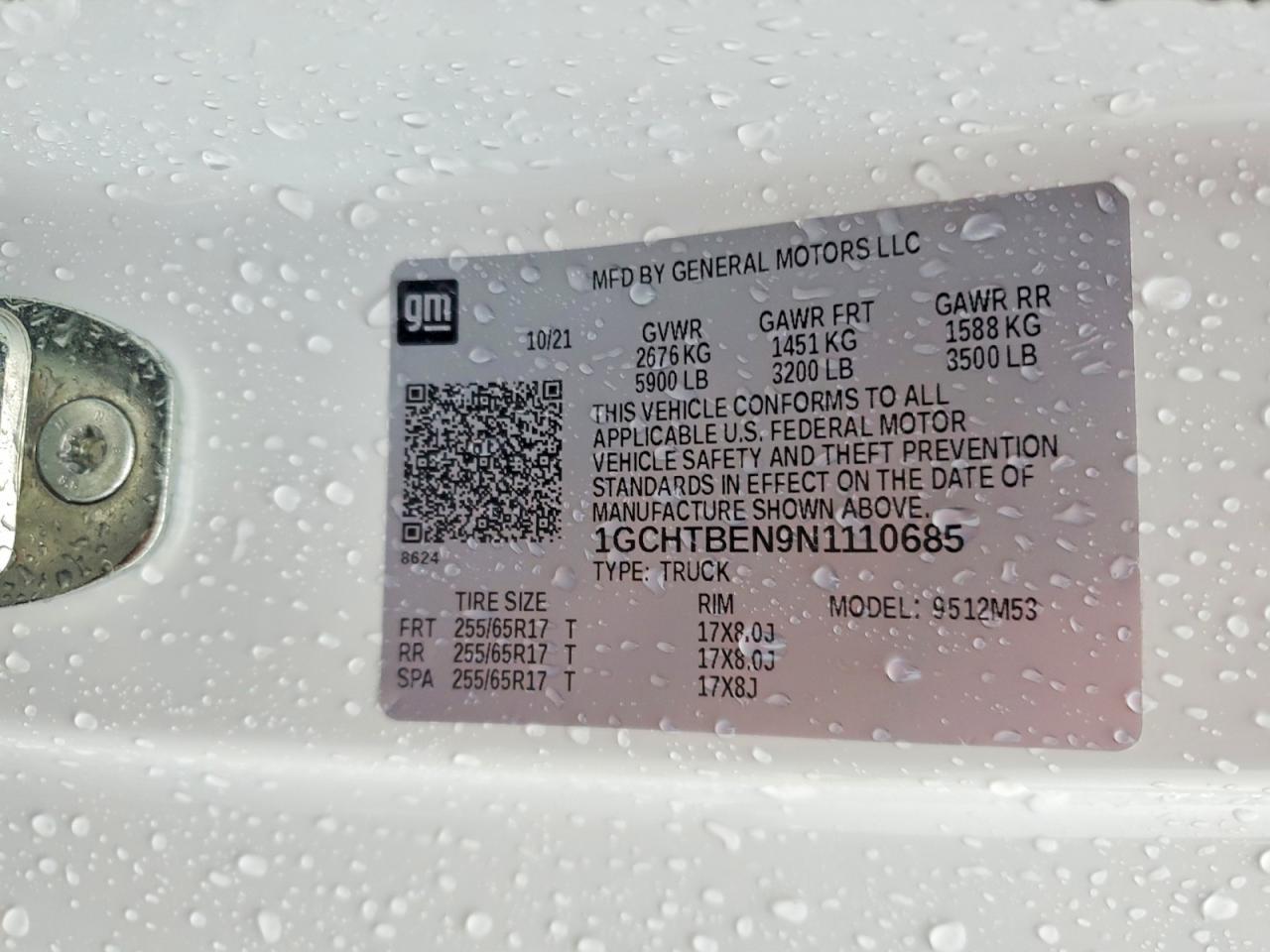 2022 Chev Colorado
