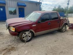Ford f150 salvage cars for sale: 2005 Ford F150 Supercrew