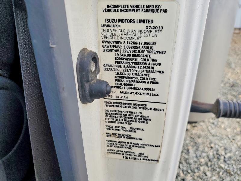 2014 Isuzu NQR Refrigerated BOX Truck