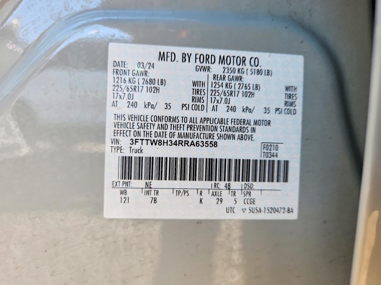2024 Ford Maverick XLT