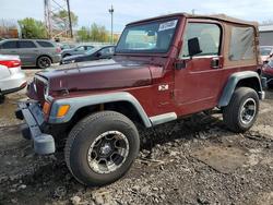 Jeep salvage cars for sale: 2002 Jeep Wrangler / tj x