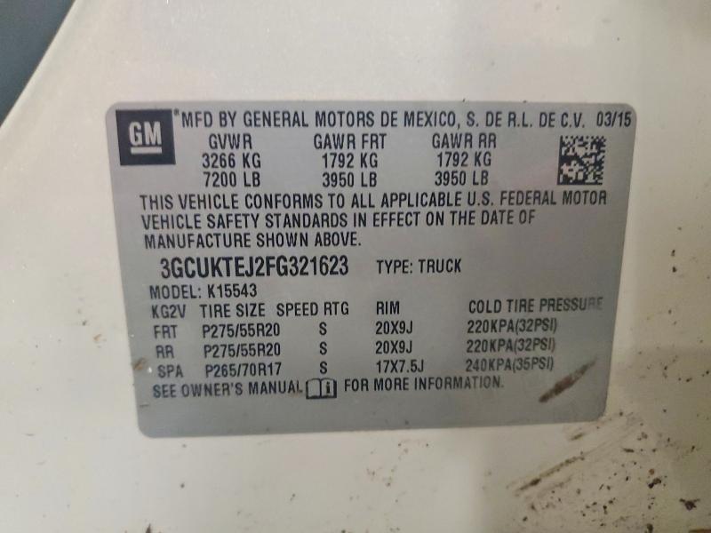 2015 Chevrolet Silverado K1500 High Country