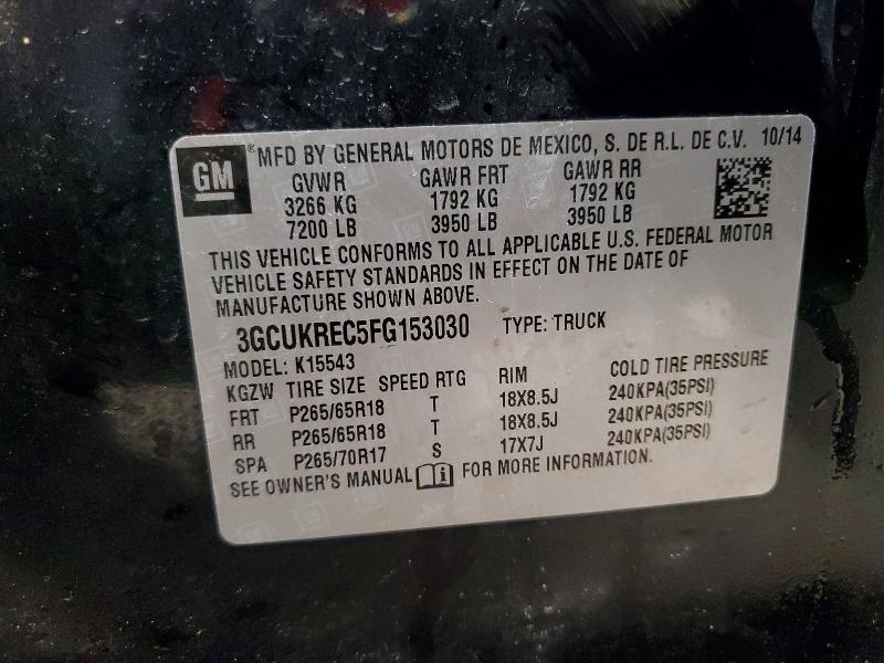 2015 Chevrolet Silverado K1500 LT