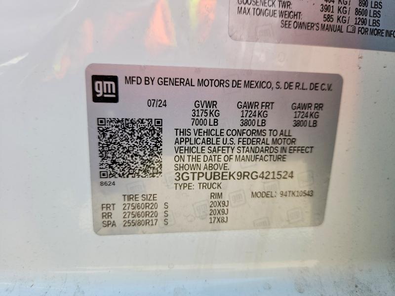 2024 GMC Sierra K1500 SLE