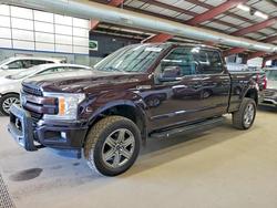 Salvage trucks for sale at East Granby, CT auction: 2018 Ford F150 Supercrew