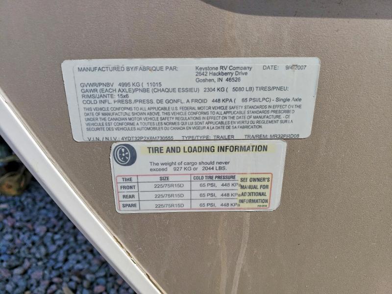 2008 Keystone Mountaineer Camper