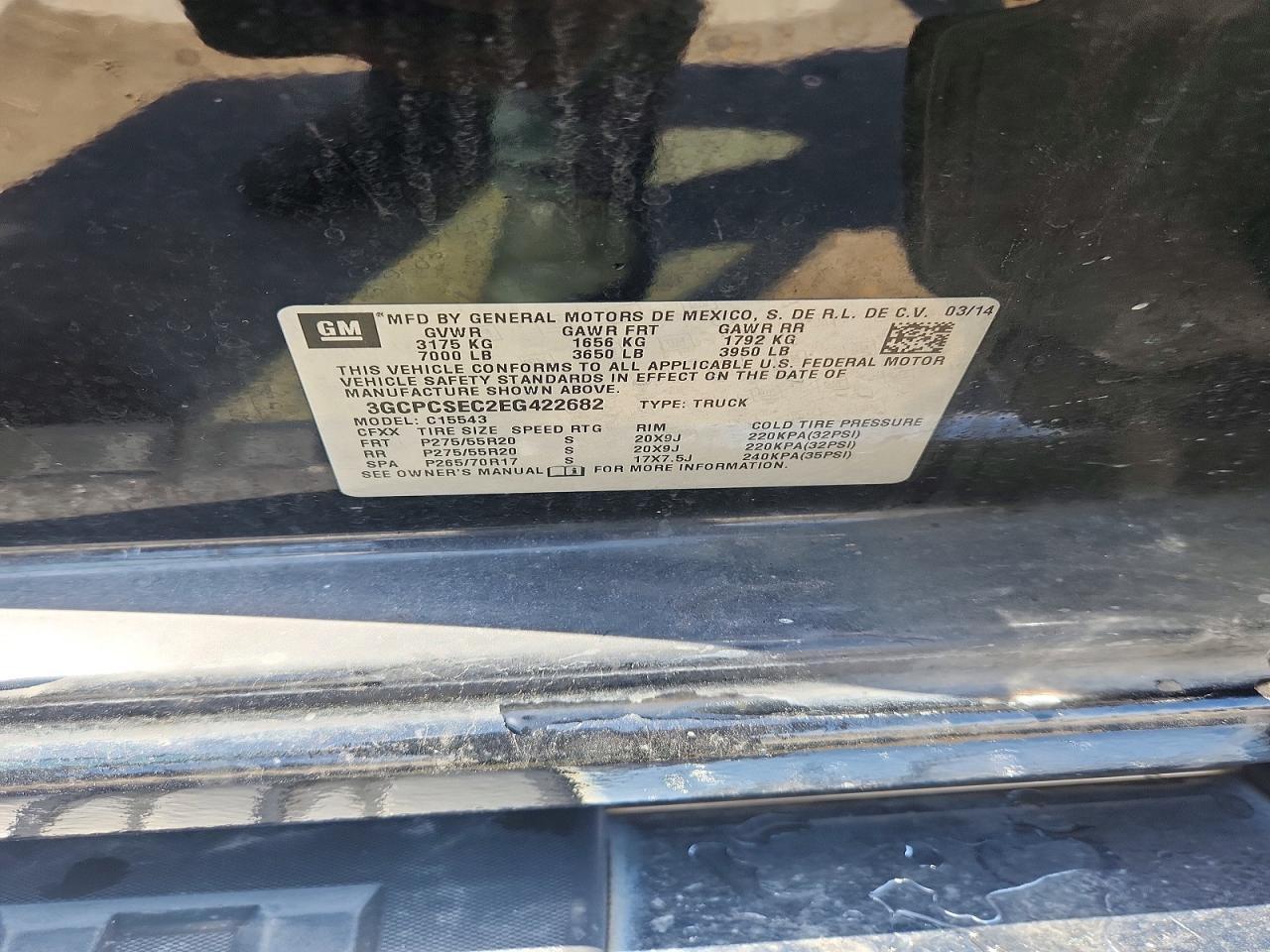 2014 Chevrolet Silverado C1500 LTZ