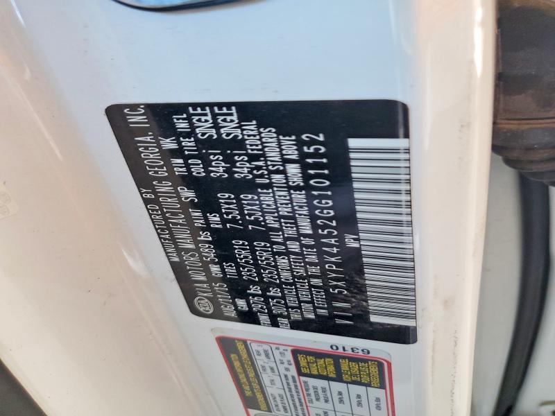 2016 KIA Sorento sx Limited V6