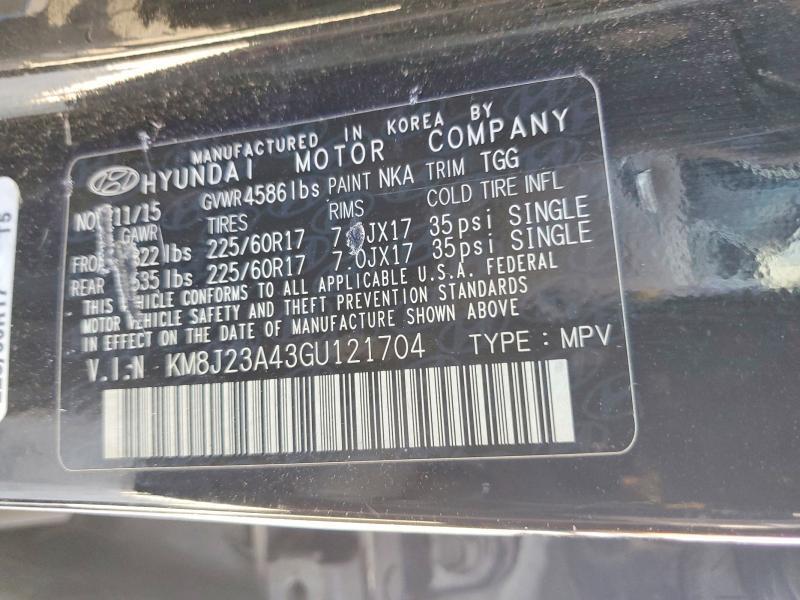 2016 Hyundai Tucson se