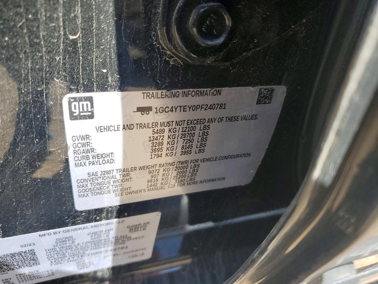 2023 Chevrolet Silverado K3500 LT