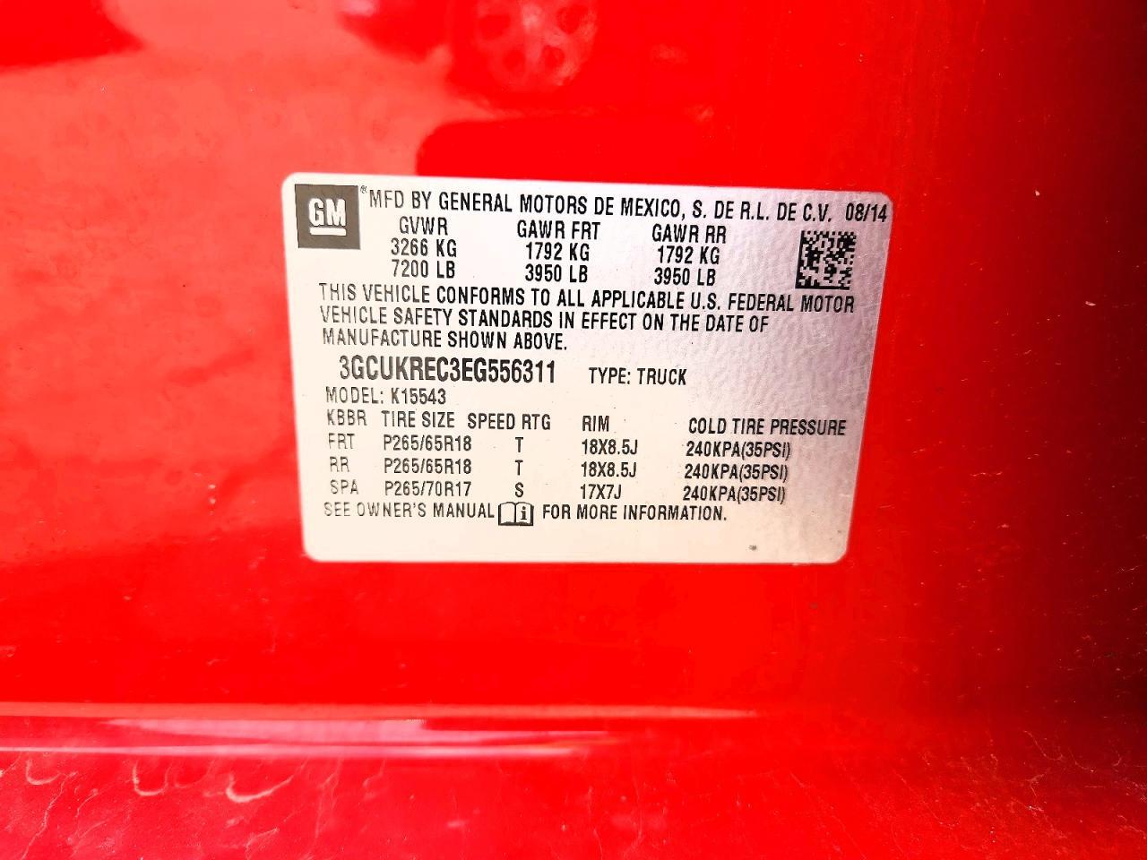 2014 Chevrolet Silverado K1500 LT