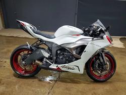 Salvage cars for sale from Copart Columbia Station, OH: 2025 Kawasaki ZX636 K