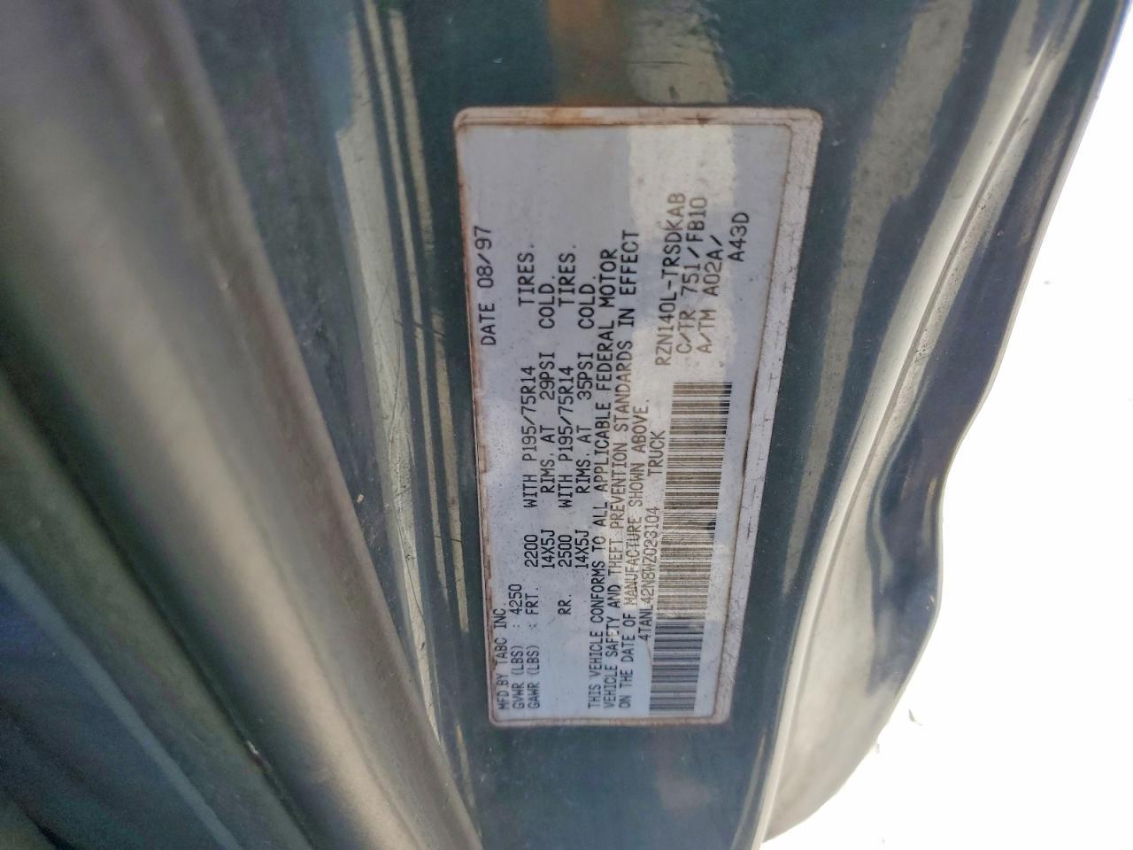 1998 Toyota Tacoma Base