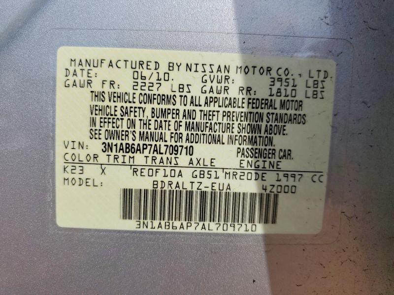 2010 Nissan Sentra 2.0