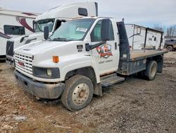 GMC salvage cars for sale: 2008 GMC C5500 Flatbed Truck