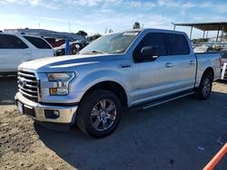 Ford salvage cars for sale: 2015 Ford F150 Supercrew