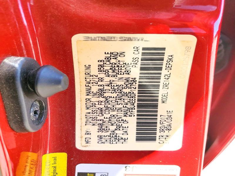 2013 Toyota Corolla s