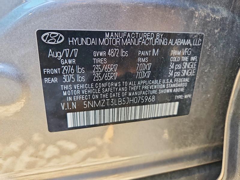 2018 Hyundai Santa fe Sport 2.4l