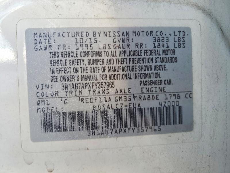 2015 Nissan Sentra s