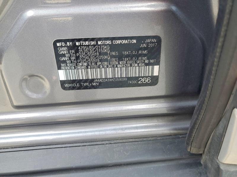 2017 Mitsubishi Outlander es