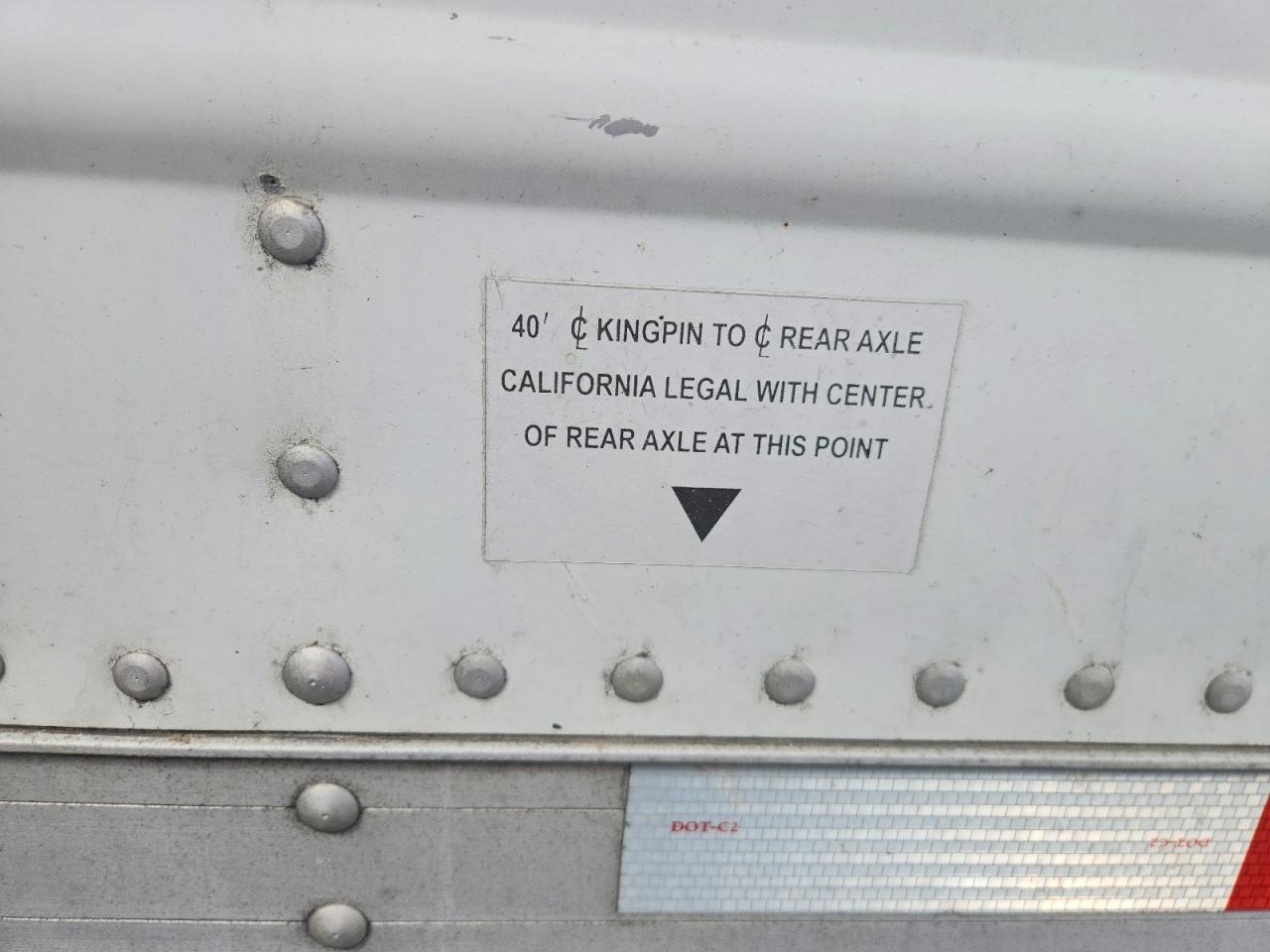 2016 Cimc Refrigerated Van Trailer