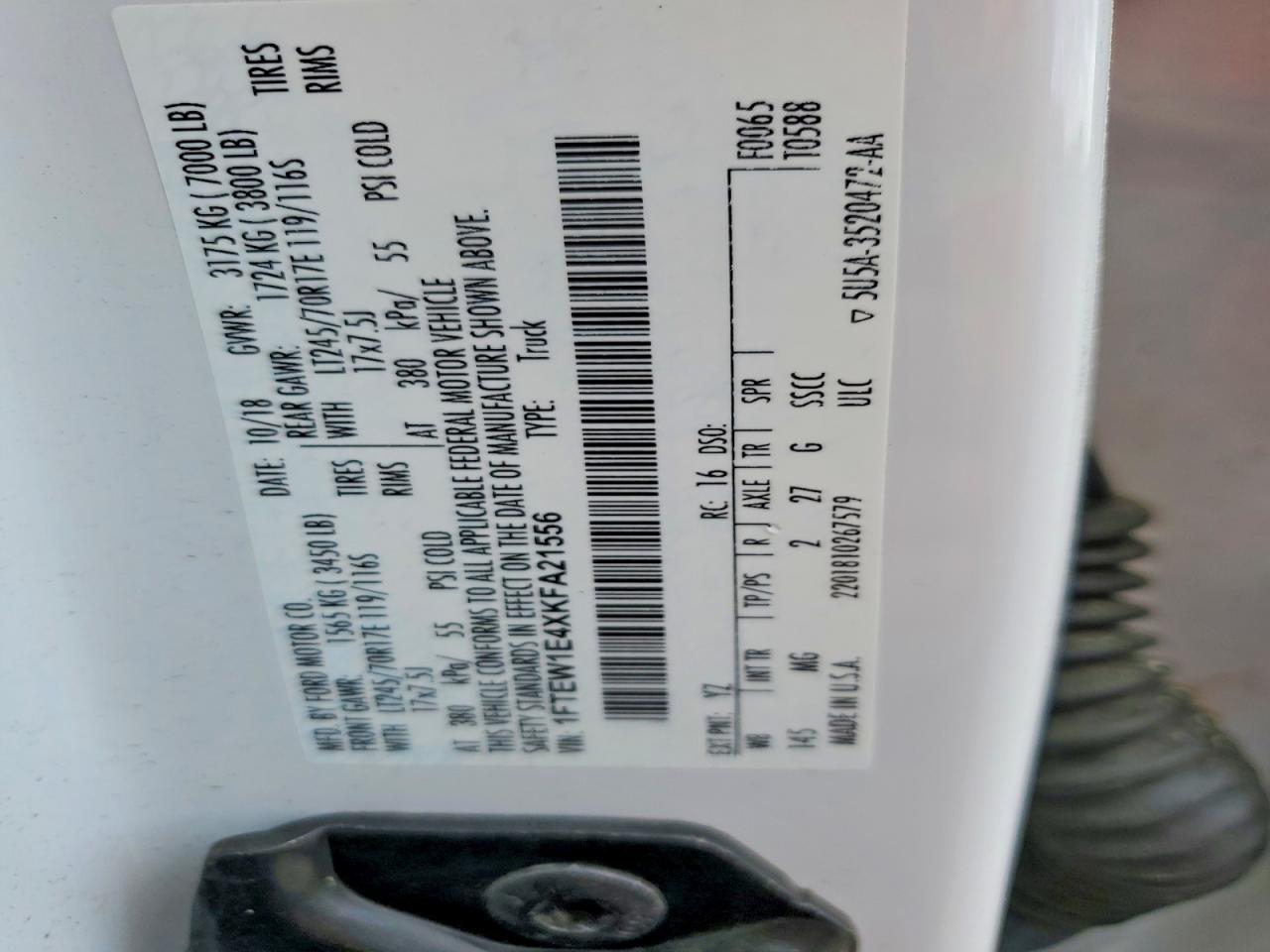 2019 Ford F150 Supercrew