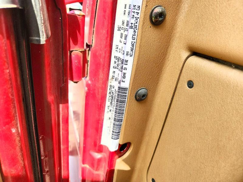 1999 Jeep Wrangler / tj se