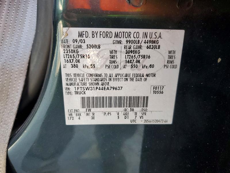 2004 Ford F350 SRW Super Duty