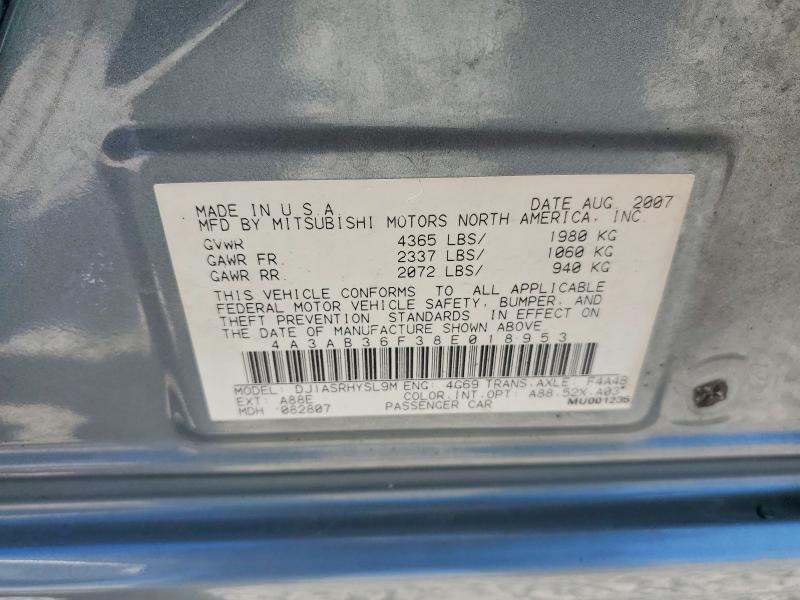 2008 Mitsubishi Galant es