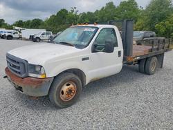 Salvage trucks for sale at Sulphur, LA auction: 2003 Ford F350 Super Duty