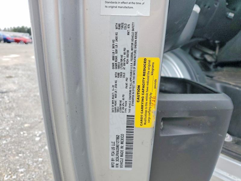 2022 Dodge Ram Promaster 1500 1500 Standard