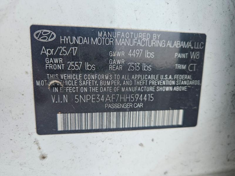 2017 Hyundai Sonata Sport